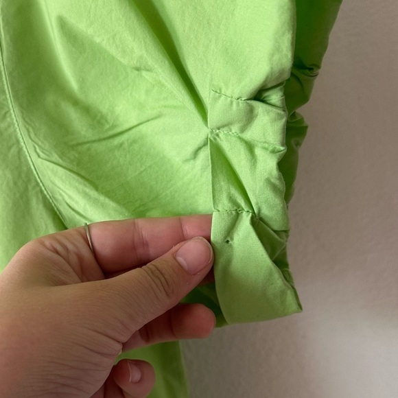 nation LTD katherine pima cotton button up rolled short sleeve shirt - Picture 5 of 7